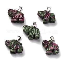 Dyed Natural Marble Pendants&nbsp;G-B127-05P-04