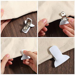 8Pcs Iron Anti-slip Cloth Clips&nbsp;FIND-CN0001-69
