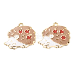 Alloy Enamel Pendants&nbsp;X1-ENAM-D051-08G