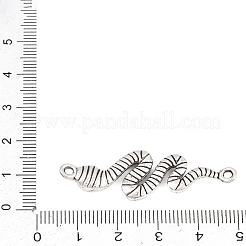 Tibetan Style Alloy Connector Charms&nbsp;TIBEP-F079-01AS-09