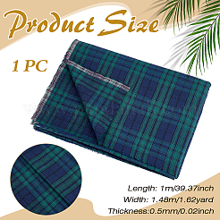 1M Cotton Tartan Pattern Fabric&nbsp;DIY-PH0035-74A-01