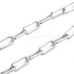 Iron Paperclip Chain Necklaces&nbsp;NJEW-JN03051-03