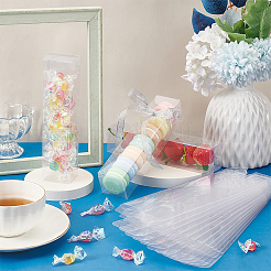 16Pcs Rectangle Foldable Transparent PVC Boxes&nbsp;CON-BC0007-44B
