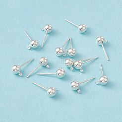 Brass Ball Post Ear Studs&nbsp;EC254-S