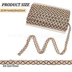 10M Polyester Metallic Braided Lace Trim&nbsp;DIY-WH0491-44D