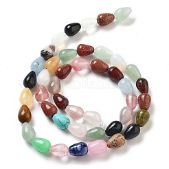 Natural & Synthetic Mixed Gemstone Beads Strands&nbsp;G-B106-A30-01