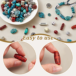 170Pcs Opaque Acrylic Beads&nbsp;MACR-PH0001-83