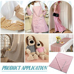 Stripe Linen Fabric&nbsp;DIY-PH0038-02D