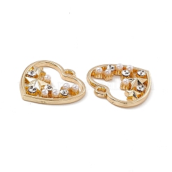 Alloy Crystal Rhinestone Pendants&nbsp;ALRI-K049-13G