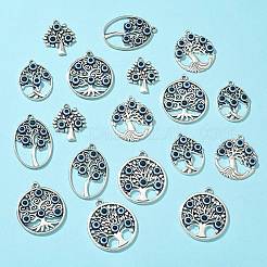 18Pcs 6 Styles Tibetan Style  Alloy Pendants&nbsp;FIND-CJ0002-10
