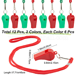 ABS Plastic Sports Outdoor Whistles&nbsp;NJEW-CN0001-09F
