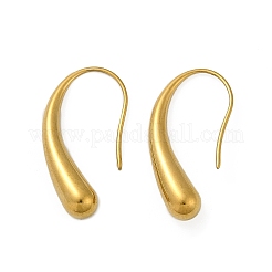 304 Stainless Steel Teardrop Dangle Earrings&nbsp;EJEW-S272-06G