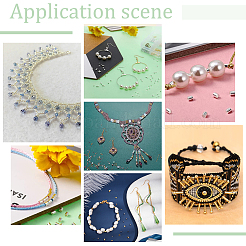 300Pcs 2 Colors Ion Plating(IP) 304 Stainless Steel Beads&nbsp;STAS-UN0048-45