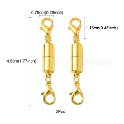 Brass Magnetic Clasps&nbsp;KK-YW0001-58G