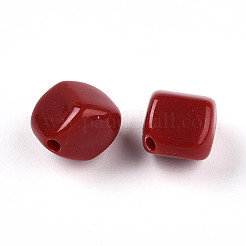 Opaque Acrylic Beads&nbsp;SACR-T017-36A