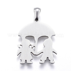 304 Stainless Steel Pendants&nbsp;STAS-K162-023P