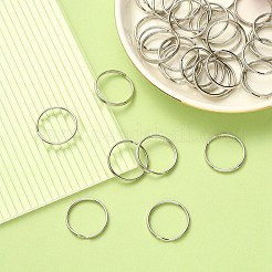 50Pcs Iron Split Key Rings&nbsp;FIND-YW0001-54