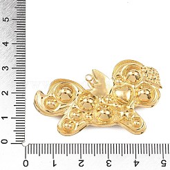 304 Stainless Steel Enamel with Rhinestone Pendants&nbsp;STAS-Z186-11G-01