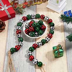 105Pcs 3 Colors Natural Wooden Beads&nbsp;WOOD-SZ0001-13