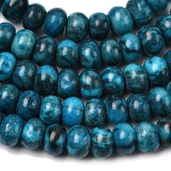 Natural Map Stone/Picasso Stone/Picasso Jasper Beads Strands&nbsp;G-A280-A13-01