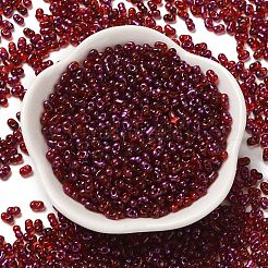Spray Painted Glass Seed Beads&nbsp;SEED-F005-06A-04
