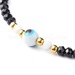 Adjustable Nylon Thread Braided Bead Bracelet&nbsp;BJEW-JB06441-01