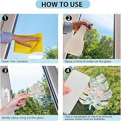Waterproof PVC Plastic Laser Stickers&nbsp;DIY-WH0304-245