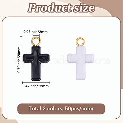 100Pcs 2 Colors Dyed Synthetic Turquoise Pendants&nbsp;FIND-BM0001-60D