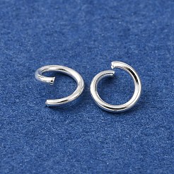 Brass Open Jump Rings&nbsp;KK-G604-08S-17