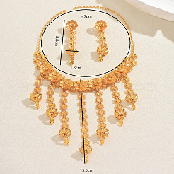 Alloy Flower Earrings & Necklaces Sets for Women&nbsp;MQ5653