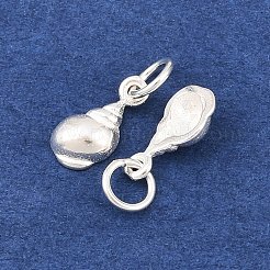 925 Sterling Silver Shell Shape Charms&nbsp;STER-I023-01S-03