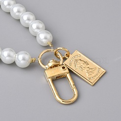 Glass Pearl DIY Keychains&nbsp;AJEW-WH0289-76