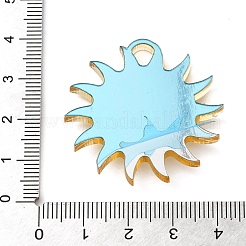 Opaque Acrylic Pendants&nbsp;SACR-F017-01B