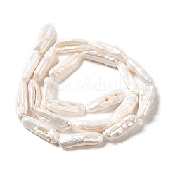 Natural Baroque Pearl Keshi Pearl Beads Strands&nbsp;PEAR-E016-024