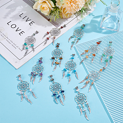 12Pcs Alloy European Dangle Charms&nbsp;PALLOY-PH01732