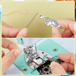 20Pcs 10 Style 304 Stainless Steel Threaders&nbsp;DIY-AB00044