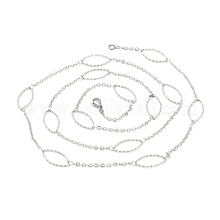 Non-Tarnish 304 Stainless Steel Necklaces&nbsp;STAS-D084-29P
