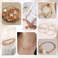 1 Strand Natural Multi-Moonstone Beads Strands&nbsp;G-PH0003-19