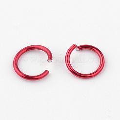Anodized Aluminum Open Jump Rings&nbsp;ALUM-R008-05-B