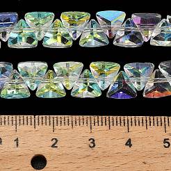 Electroplate Glass Beads Strands&nbsp;EGLA-P066-02A-AB01