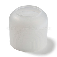 Bohemian Style Arch Pattern Column Shape DIY Candle Cup Silicone Molds&nbsp;LS-DIY-K073-05