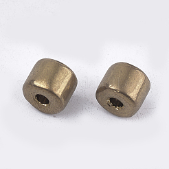 Electroplate Glass Bugle Beads&nbsp;SEED-S024-04B-01