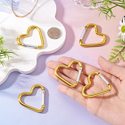 5Pcs Zinc Alloy Spring Gate Rings&nbsp;FIND-TA0009-73G