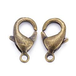 Brass Lobster Claw Clasps&nbsp;KK-903-AB-NF