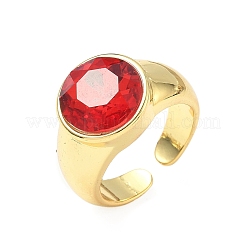 Brass Adjustable Open Cuff Rings&nbsp;RJEW-C131-04G