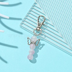 Angel Glass Pendant Decorations&nbsp;HJEW-YW00009-06