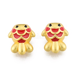 Alloy Enamel European Beads&nbsp;FIND-G035-68MG