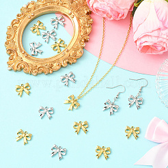16Pcs 2 Colors Ion Plating(IP) 304 Stainless Steel Charms&nbsp;STAS-SC0010-51
