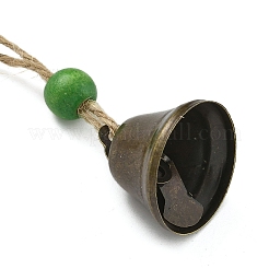 Iron Bell Hanging Ornaments&nbsp;HJEW-JM02417-03