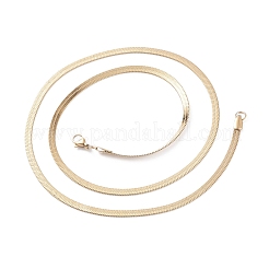 PVD Vacuum Plating 304 Stainless Steel Snake Chains Necklaces&nbsp;NJEW-O058-30G